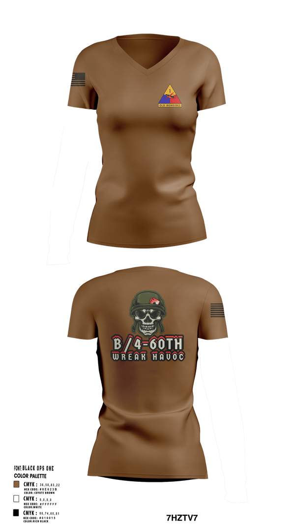 Womens Short Sleeve Vneck Shirt, B/4-60TH ADAR, Army, Teamtime, Team time, sublimation, custom sports apparel, team uniforms, spirit wear, spiritwear, sports uniforms, custom shirts, team store, custom team store, fundraiser sports, apparel fundraiser