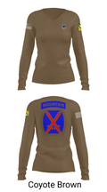 1-155th 38658910 Women's Long Sleeve V-neck Shirt - 16