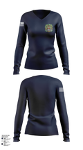 Clifton FMBA 21 75027151 Women's Long Sleeve V-neck Shirt - 101