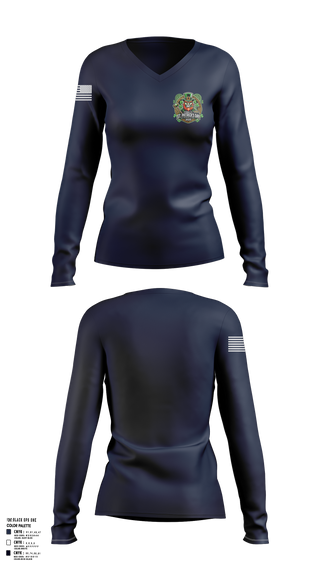 Womens Long Sleeve Vneck Shirt, Clifton FMBA 21, , Teamtime, Team time, sublimation, custom sports apparel, team uniforms, spirit wear, spiritwear, sports uniforms, custom shirts, team store, custom team store, fundraiser sports, apparel fundraiser