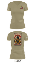 Kirk U.S. Army Health Clinic 36781561 Women's Short Sleeve V-neck Shirt - 88