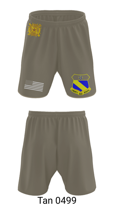 2nd BN (LS) 349th RGT 90715195 Athletic Shorts With Pockets - 69