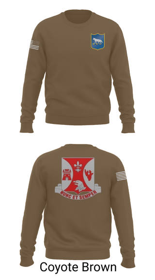 Crew Neck Sweatshirt, 2/196th RTI, , Teamtime, Team time, sublimation, custom sports apparel, team uniforms, spirit wear, spiritwear, sports uniforms, custom shirts, team store, custom team store, fundraiser sports, apparel fundraiser