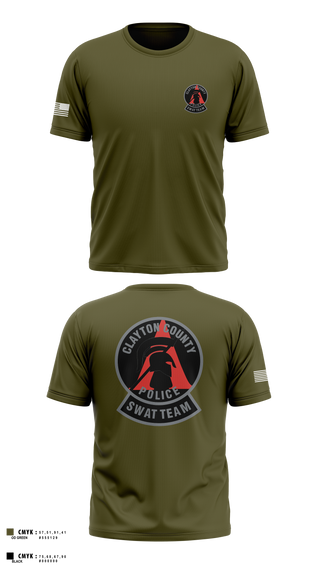 Short Sleeve Performance Shirt, Clayton County Police SWAT Team, Police, Teamtime, Team time, sublimation, custom sports apparel, team uniforms, spirit wear, spiritwear, sports uniforms, custom shirts, team store, custom team store, fundraiser sports, apparel fundraiser