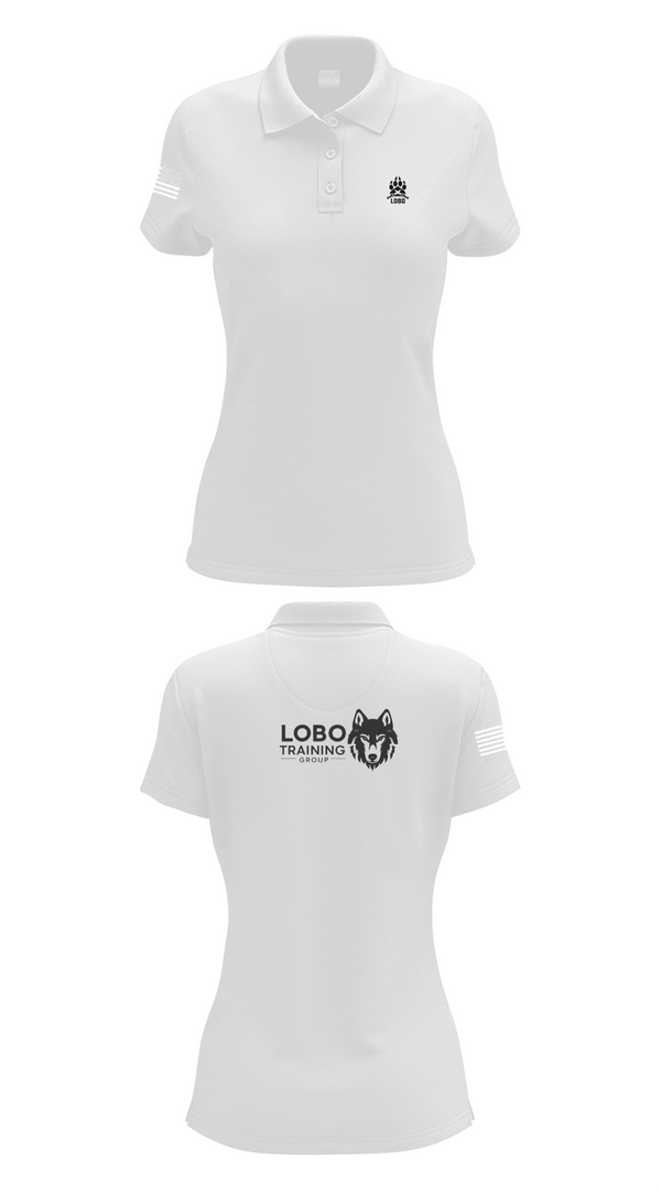 Womens Short Sleeve Performance Polo, Lobo Training Group, , Teamtime, Team time, sublimation, custom sports apparel, team uniforms, spirit wear, spiritwear, sports uniforms, custom shirts, team store, custom team store, fundraiser sports, apparel fundraiser