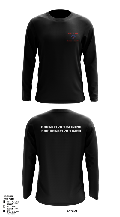 Double Tap Tactics 82366123 Long Sleeve Performance Shirt 4