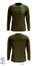 Pershing Rifles Kilo 8 88766737 Long Sleeve Performance Shirt 106