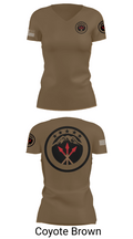 593rd esc 84588432 Women's Short Sleeve V-neck Shirt - 8