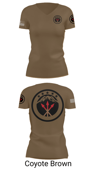 Womens Short Sleeve Vneck Shirt, 593rd esc, , Teamtime, Team time, sublimation, custom sports apparel, team uniforms, spirit wear, spiritwear, sports uniforms, custom shirts, team store, custom team store, fundraiser sports, apparel fundraiser