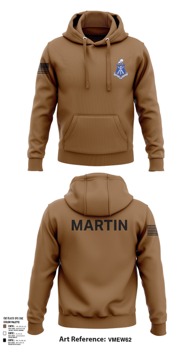 Pershing Rifles Kilo 8 88766737 Hoodie - 103