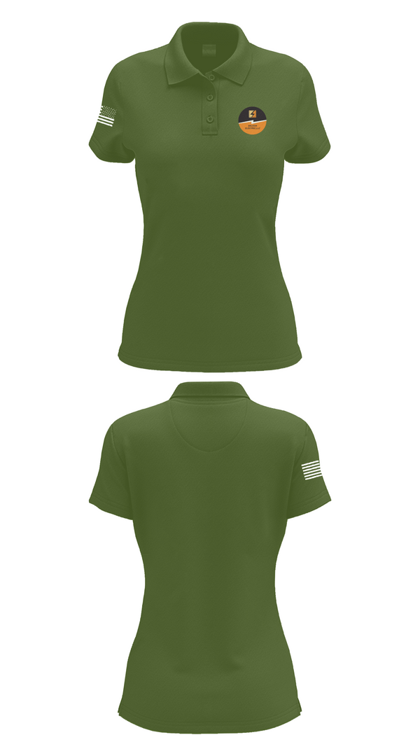 Womens Short Sleeve Performance Polo, Balkan Electric, , Teamtime, Team time, sublimation, custom sports apparel, team uniforms, spirit wear, spiritwear, sports uniforms, custom shirts, team store, custom team store, fundraiser sports, apparel fundraiser