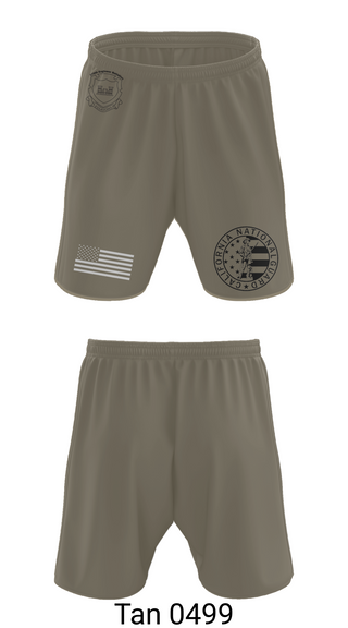 Athletic Shorts With Pockets, 132d MRBC, 579th EN BN, 49th MP DIV, , Teamtime, Team time, sublimation, custom sports apparel, team uniforms, spirit wear, spiritwear, sports uniforms, custom shirts, team store, custom team store, fundraiser sports, apparel fundraiser