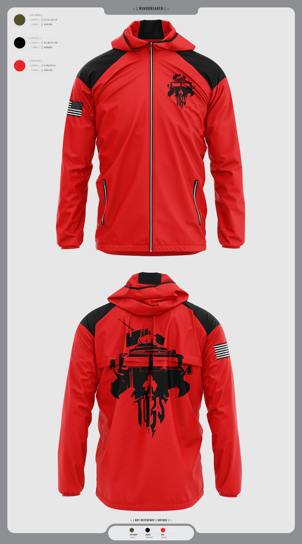 Windbreaker, The Basic School, Marines, Teamtime, Team time, sublimation, custom sports apparel, team uniforms, spirit wear, spiritwear, sports uniforms, custom shirts, team store, custom team store, fundraiser sports, apparel fundraiser