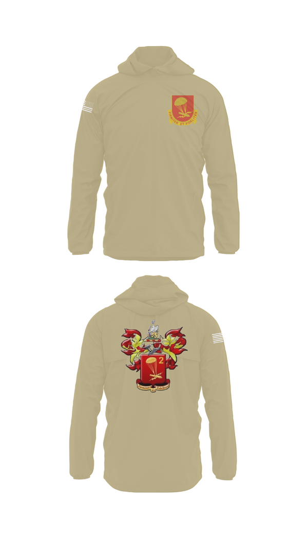 Windbreaker, 2-377 PFAR, Army, Teamtime, Team time, sublimation, custom sports apparel, team uniforms, spirit wear, spiritwear, sports uniforms, custom shirts, team store, custom team store, fundraiser sports, apparel fundraiser