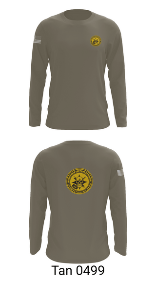 Long Sleeve Performance Shirt, Battlespace Surveillance Company, , Teamtime, Team time, sublimation, custom sports apparel, team uniforms, spirit wear, spiritwear, sports uniforms, custom shirts, team store, custom team store, fundraiser sports, apparel fundraiser
