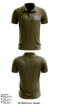 A Co, 2-13th Aviation Regiment 86069312 Long Sleeve Performance Polo - 8