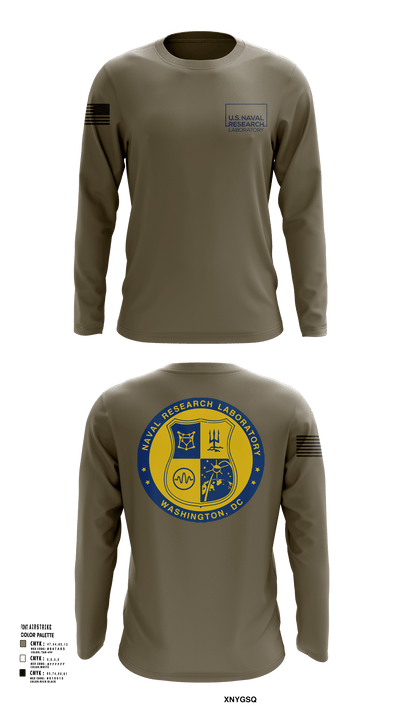 Naval Research Lab 68705363 Long Sleeve Performance Shirt 105