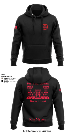 Hoodie, B 104th, National Guard, Teamtime, Team time, sublimation, custom sports apparel, team uniforms, spirit wear, spiritwear, sports uniforms, custom shirts, team store, custom team store, fundraiser sports, apparel fundraiser
