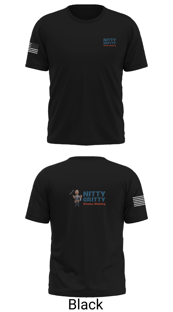Short Sleeve Performance Shirt, Nitty Gritty Window washing, , Teamtime, Team time, sublimation, custom sports apparel, team uniforms, spirit wear, spiritwear, sports uniforms, custom shirts, team store, custom team store, fundraiser sports, apparel fundraiser
