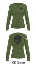 30 SFS 40475205 Women's Long Sleeve V-neck Shirt - 57