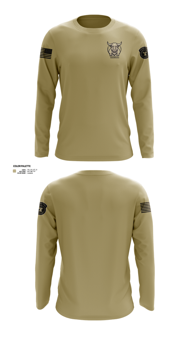 Long Sleeve Performance Shirt, Fallon Army Recruiting Station, , Teamtime, Team time, sublimation, custom sports apparel, team uniforms, spirit wear, spiritwear, sports uniforms, custom shirts, team store, custom team store, fundraiser sports, apparel fundraiser