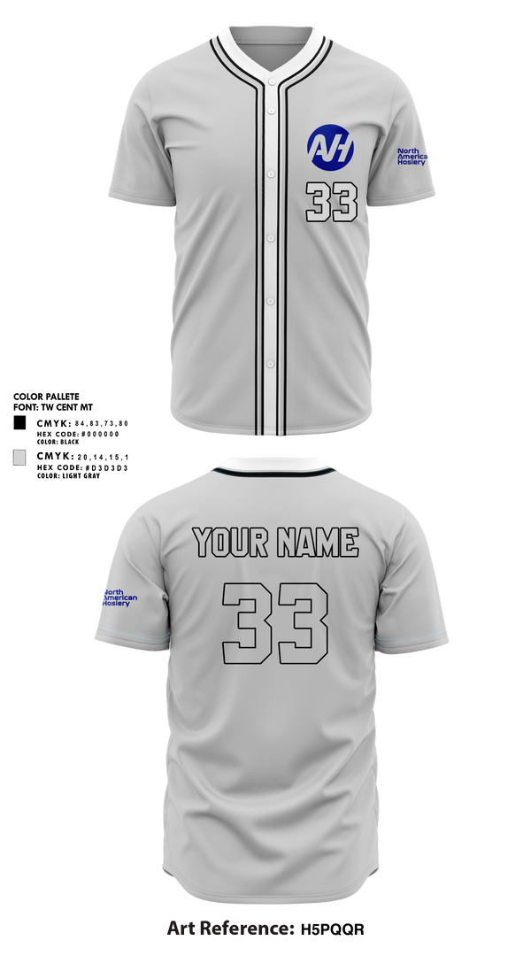 Full Button Baseball Jersey, North American Hosiery, Golf, Teamtime, Team time, sublimation, custom sports apparel, team uniforms, spirit wear, spiritwear, sports uniforms, custom shirts, team store, custom team store, fundraiser sports, apparel fundraiser