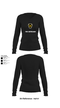 Fire Controlman 9511626 Women's Long Sleeve V-neck Shirt - 21