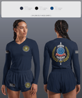 Twu Local 100 Ceremonial Unit & Honor Guard 29961130 Women's Long Sleeve V-neck Shirt - 1