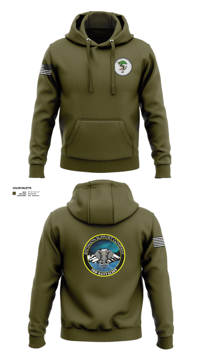 1SFG(A) 3rd BN BSC 68402160 Hoodie - 2