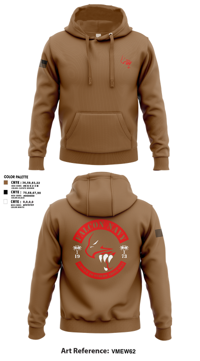 Falcon Navy 41884136 Hoodie - 1
