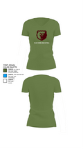Willow Springs Bears Softball 59647744 Women's Short Sleeve V-neck Shirt - 18
