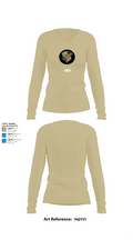 AOSD 75048162 Women's Long Sleeve V-neck Shirt - 82