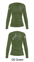 California Highway Patrol 18919595 Women's Long Sleeve V-neck Shirt - 54