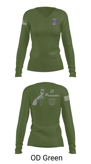 Womens Long Sleeve Vneck Shirt, California Highway Patrol, , Teamtime, Team time, sublimation, custom sports apparel, team uniforms, spirit wear, spiritwear, sports uniforms, custom shirts, team store, custom team store, fundraiser sports, apparel fundraiser