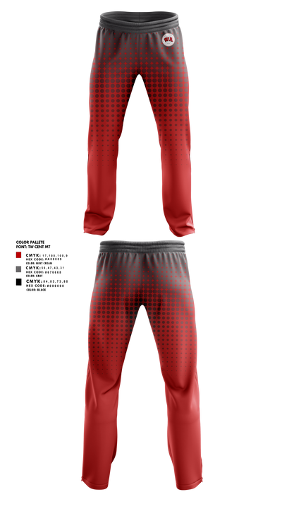 West Allegheny Marching Pride Band 50322871 Sweatpants - 1