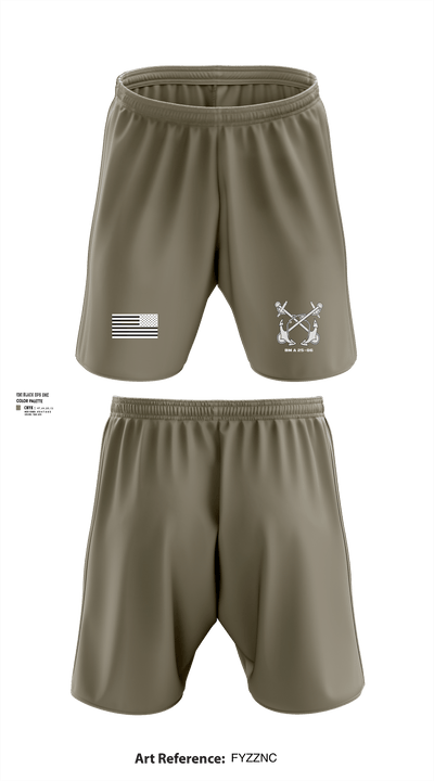 BM “A” 25-06 10728160 Athletic Shorts With Pockets - 107