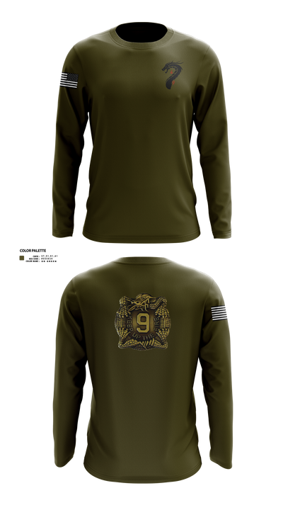 4-9 Infantry 4/2SBCT 54711564 Long Sleeve Performance Shirt 2