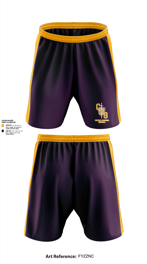 Athletic Shorts With Pockets, Central Chargers Baseball, Baseball, Teamtime, Team time, sublimation, custom sports apparel, team uniforms, spirit wear, spiritwear, sports uniforms, custom shirts, team store, custom team store, fundraiser sports, apparel fundraiser