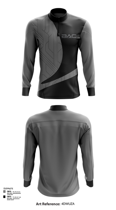 Brenda Athletic Clubs 97820836 Quarter Zip Jacket - 56