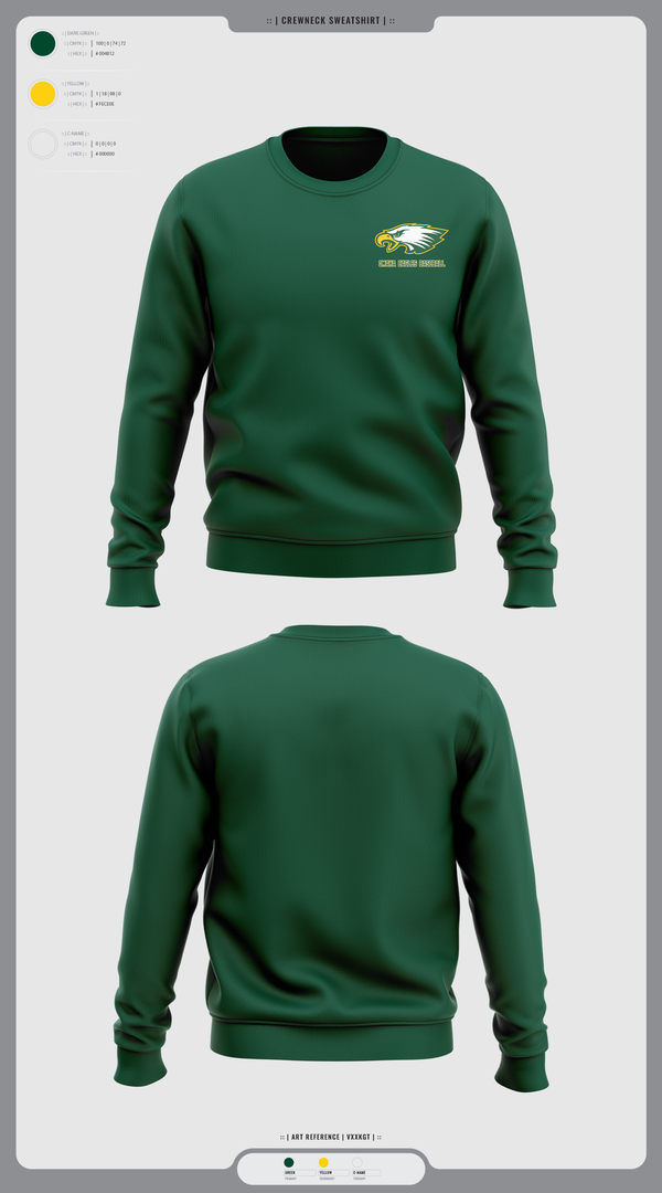 Crew Neck Sweatshirt, Omaha Eagles Baseball, Baseball, Teamtime, Team time, sublimation, custom sports apparel, team uniforms, spirit wear, spiritwear, sports uniforms, custom shirts, team store, custom team store, fundraiser sports, apparel fundraiser