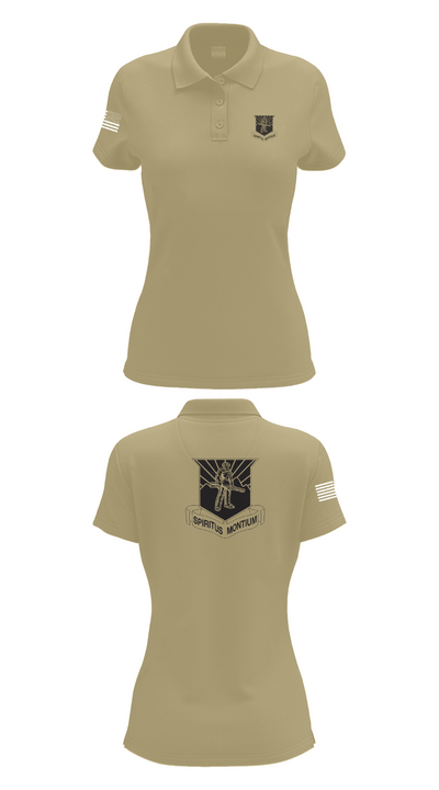 WVU AROTC 40772789 Women's Short Sleeve Performance Polo  - 95