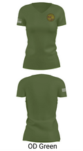 Cadet Leadership Training Squadron 79854789 Women's Short Sleeve V-neck Shirt - 48