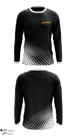 Long Sleeve Performance Shirt, Carbón Martial arts, , Teamtime, Team time, sublimation, custom sports apparel, team uniforms, spirit wear, spiritwear, sports uniforms, custom shirts, team store, custom team store, fundraiser sports, apparel fundraiser
