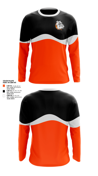 Long Sleeve Performance Shirt, Rudyard Senior High School, Spirit Store, Teamtime, Team time, sublimation, custom sports apparel, team uniforms, spirit wear, spiritwear, sports uniforms, custom shirts, team store, custom team store, fundraiser sports, apparel fundraiser
