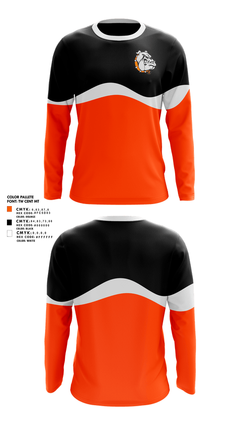Long Sleeve Performance Shirt, Rudyard Senior High School, Spirit Store, Teamtime, Team time, sublimation, custom sports apparel, team uniforms, spirit wear, spiritwear, sports uniforms, custom shirts, team store, custom team store, fundraiser sports, apparel fundraiser