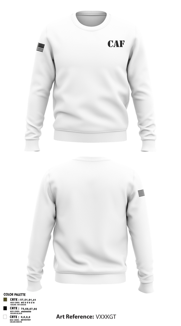 Crew Neck Sweatshirt, Caf, , Teamtime, Team time, sublimation, custom sports apparel, team uniforms, spirit wear, spiritwear, sports uniforms, custom shirts, team store, custom team store, fundraiser sports, apparel fundraiser