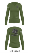 224th MI 54422647 Women's Long Sleeve V-neck Shirt - 57