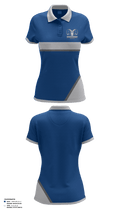 Hightstown High School Tennis 16698376 Women's Short Sleeve Performance Polo  - 1