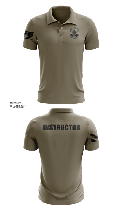 19 AW WAR Center Short Sleeve Performance Polo - 50