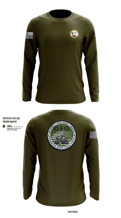 CDTF 5058514 Long Sleeve Performance Shirt 251
